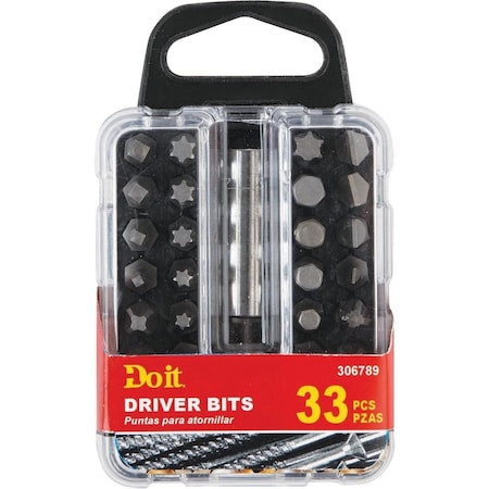 All-Source 33-Piece Screwdriver Bit Set 322071DB